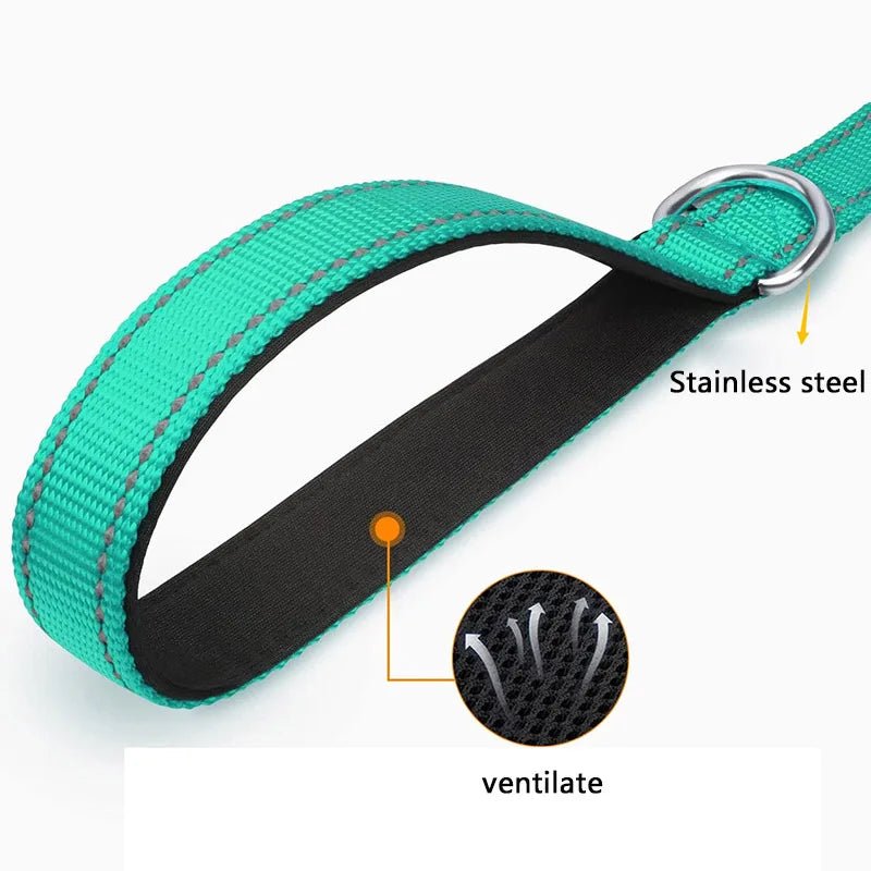 Cats Dogs Harness Collar Lead Strap Night Reflection Dog Pet Towing Rope 1.2/1.5/1.8m Guard Rope Pet Walking Training Leash - Shoppycanin